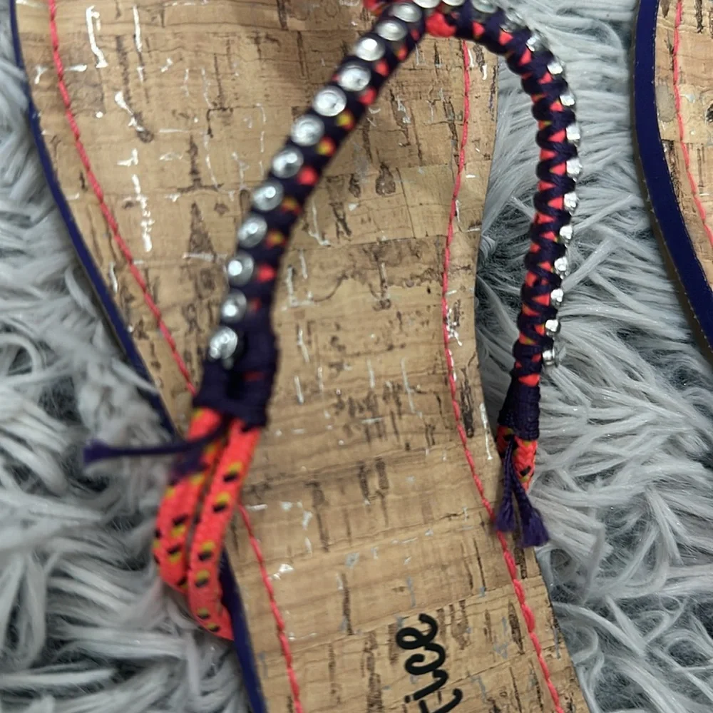 5/$15 Justice Cork Sandals